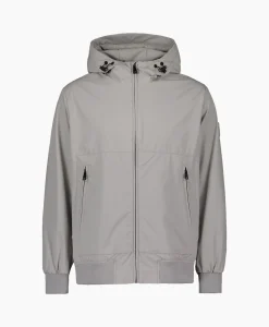 Airforce Jack Hooded Four-Fay Stretch Grijs*Heren Jassen