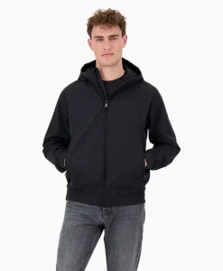 Airforce Jack Hooded Four-Fay Stretch Zwart*Heren Jassen