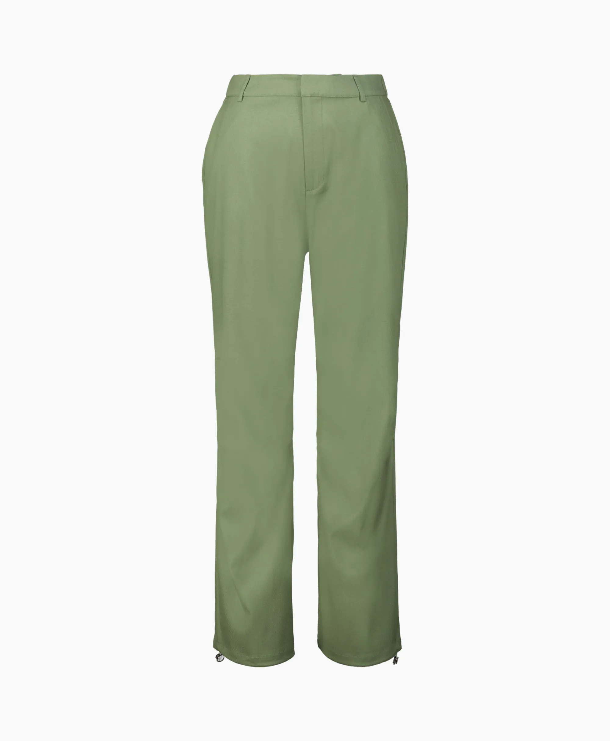 Alix The Label Cargobroek Woven Baggy Pants Groen*Dames Broeken