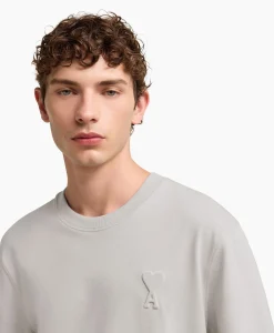 Ami Paris T-Shirt Korte Mouw Adc Room*Heren T-Shirts