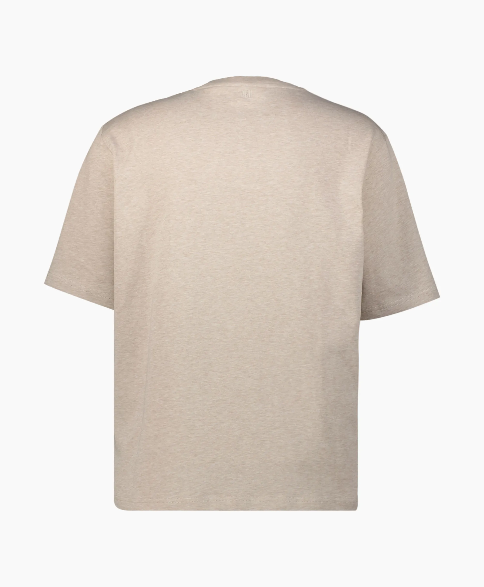 Ami Paris T-Shirt Korte Mouw Ami De Coeur Ecru*Heren T-Shirts