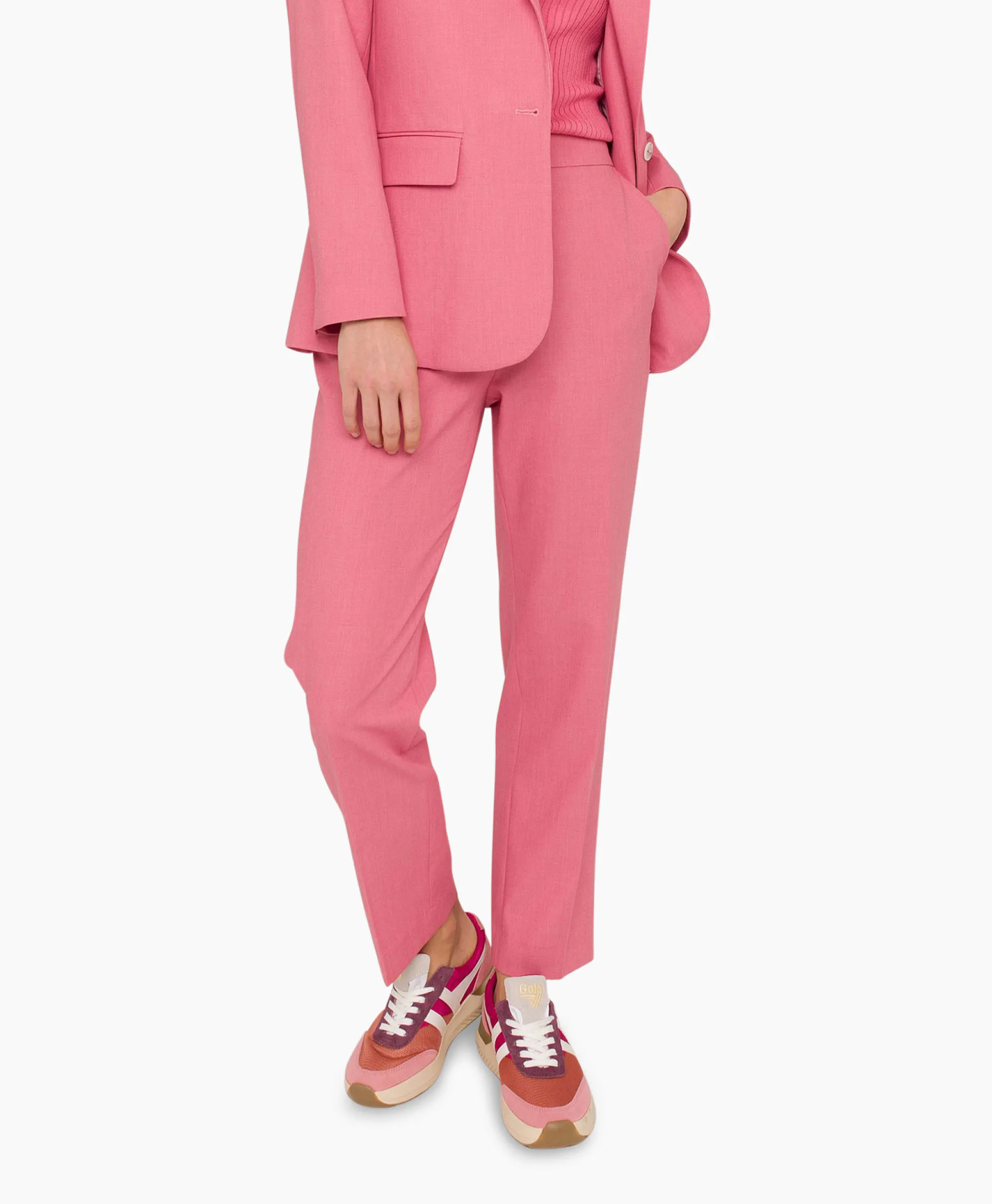 Anna Van Toor Pantalon 32A02-02916-2 Rose*Dames Broeken