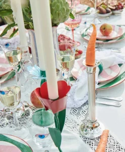 Anna+nina Accessoires Column Candle Holder Brons*Lifestyle Lifestyle