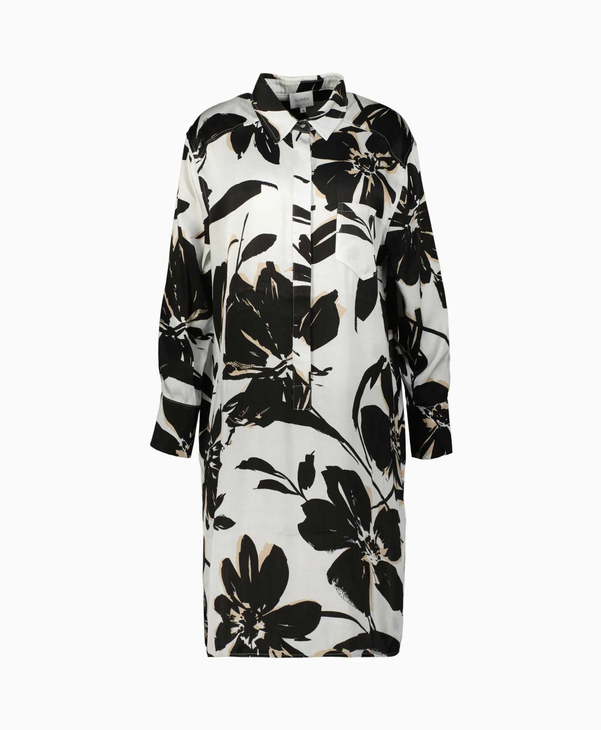 Aqtaea Jurk A04/12 E114 Ecru*Dames Jurken