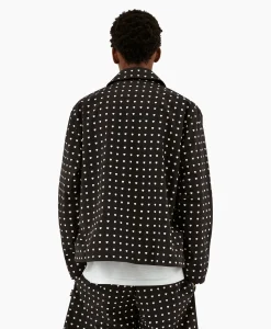 Arte Antwerp Jack Coach Heart Print Zwart*Heren Jassen