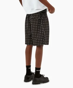 Arte Antwerp Korte Broek Heat Print Zwart*Heren Broeken