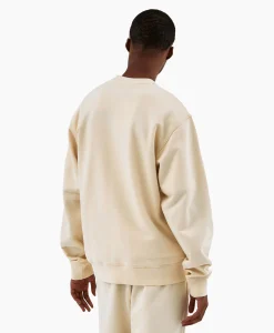 Arte Antwerp Sweater Hearts Leaves Arte Logo Chest Off White*Heren Truien