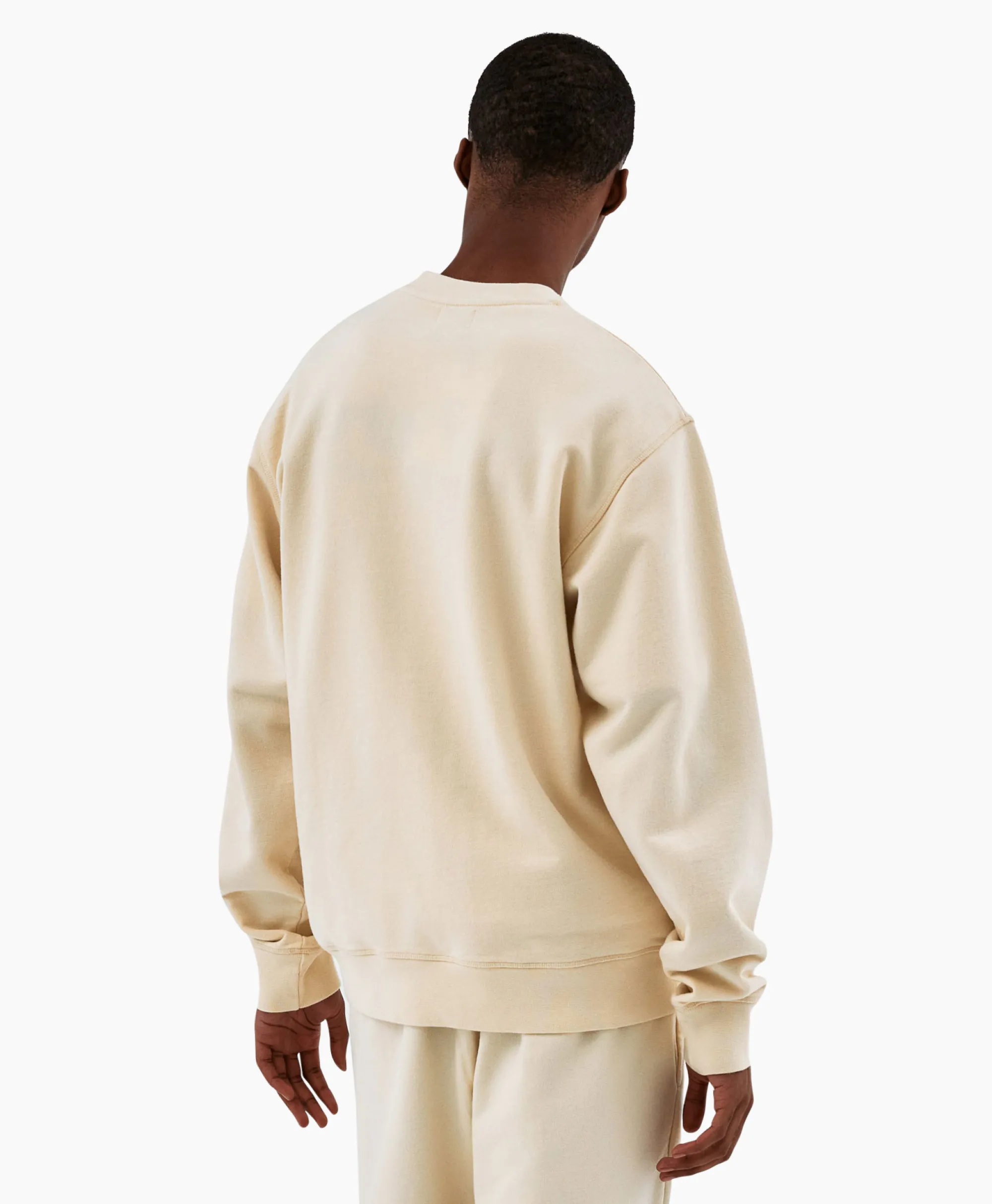 Arte Antwerp Sweater Hearts Leaves Arte Logo Chest Off White*Heren Truien