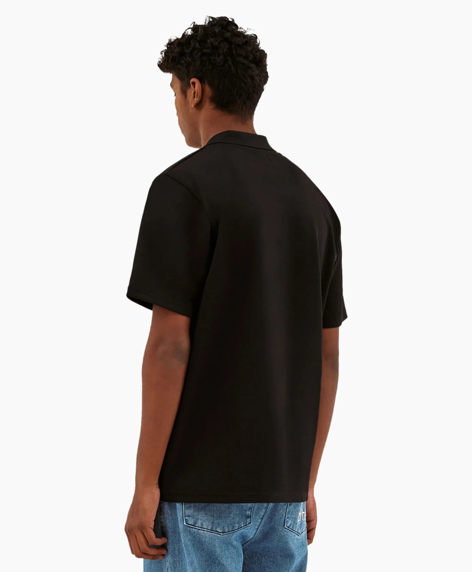 Arte Antwerp T-Shirt Korte Mouw Basic Futebol Zwart*Heren T-Shirts