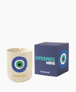 Assouline Kaars Mykonos Muse - Travelfrom Home Candle Diversen*Lifestyle Lifestyle