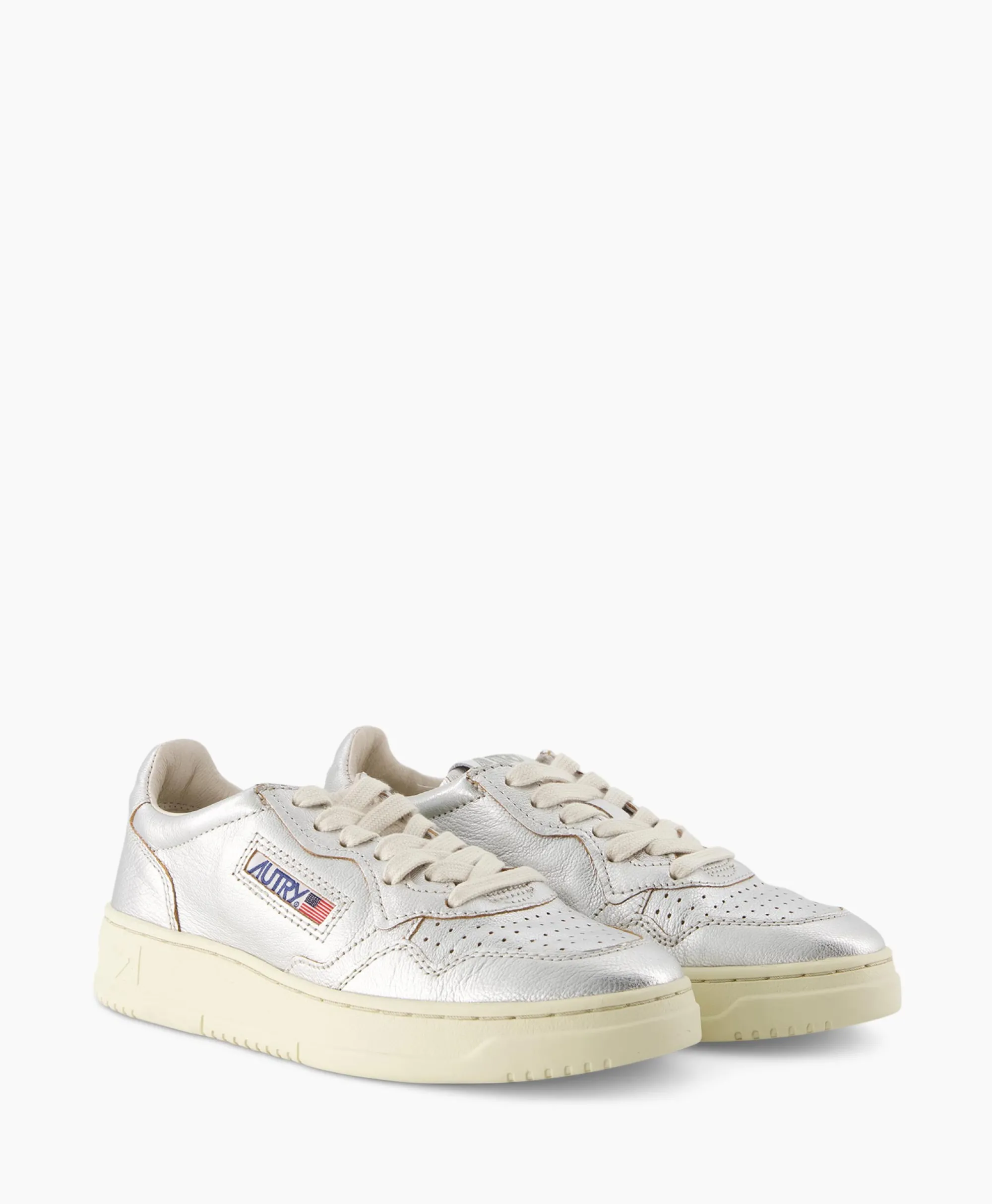 Autry Sneaker Medalist Low Wom Zilver*Dames Sneakers