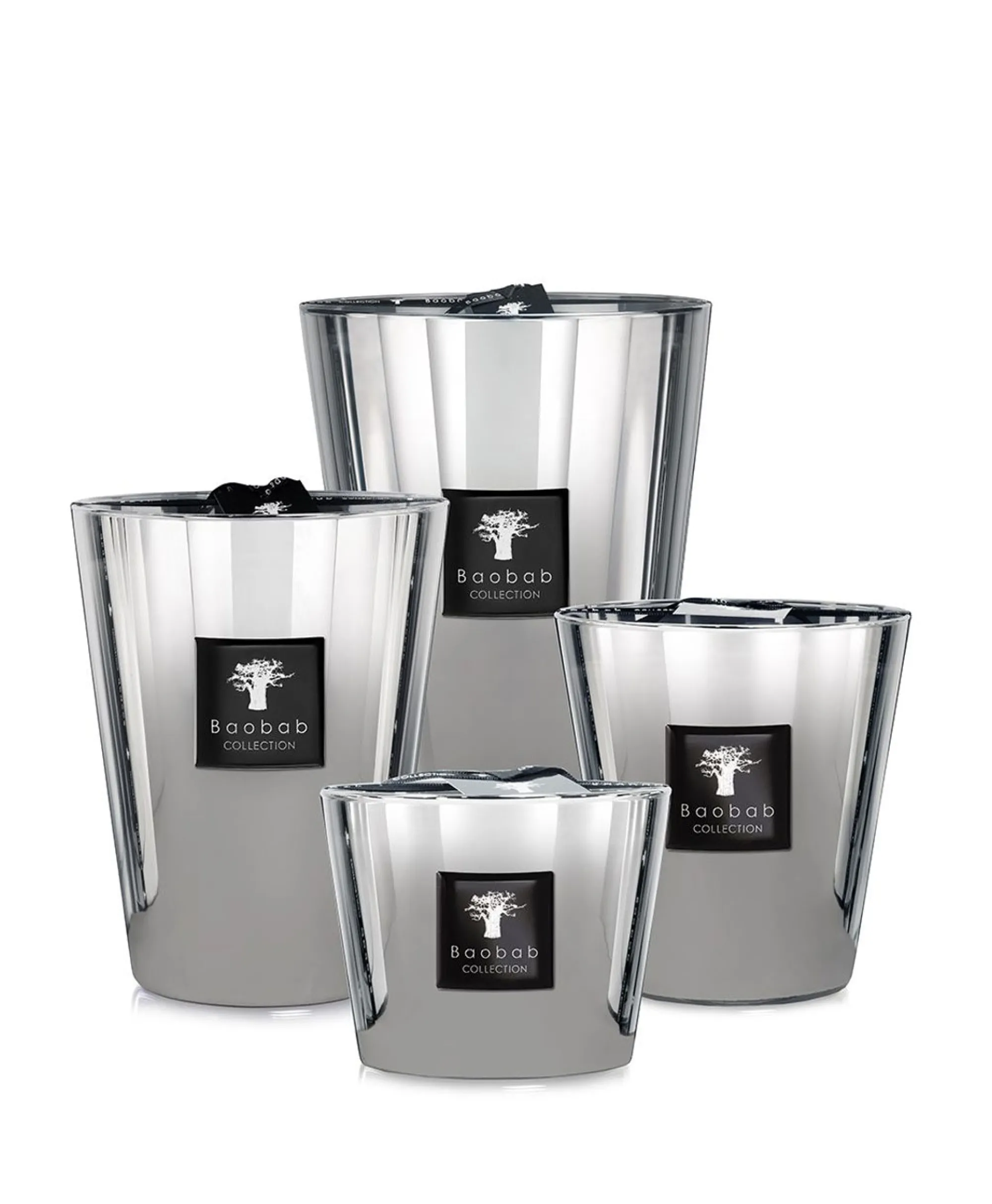 Baobab Kaars Max 10 Les Exclusives Zilver*Lifestyle Lifestyle