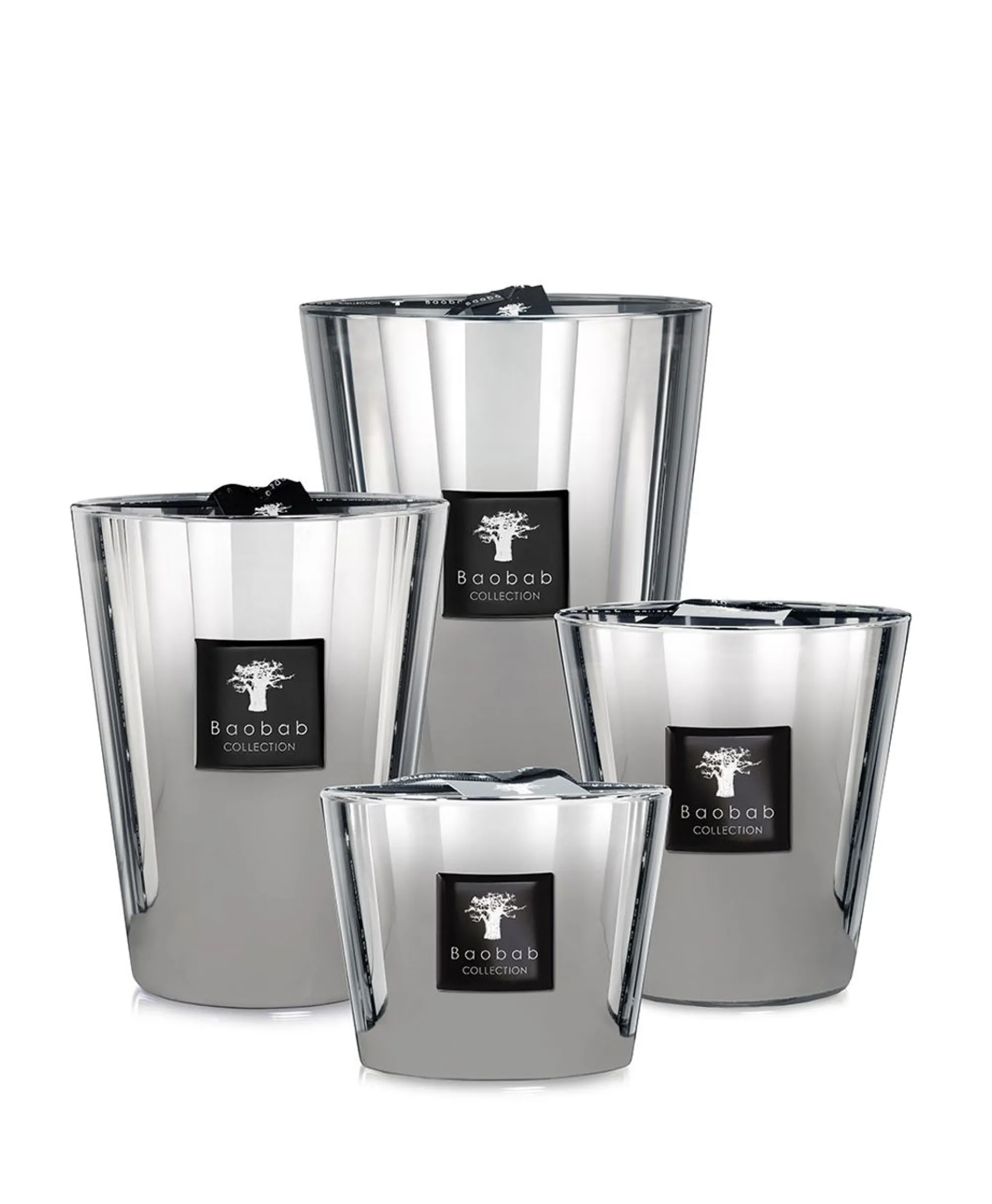 Baobab Kaars Max 24 Les Exclusives Zilver*Lifestyle Lifestyle