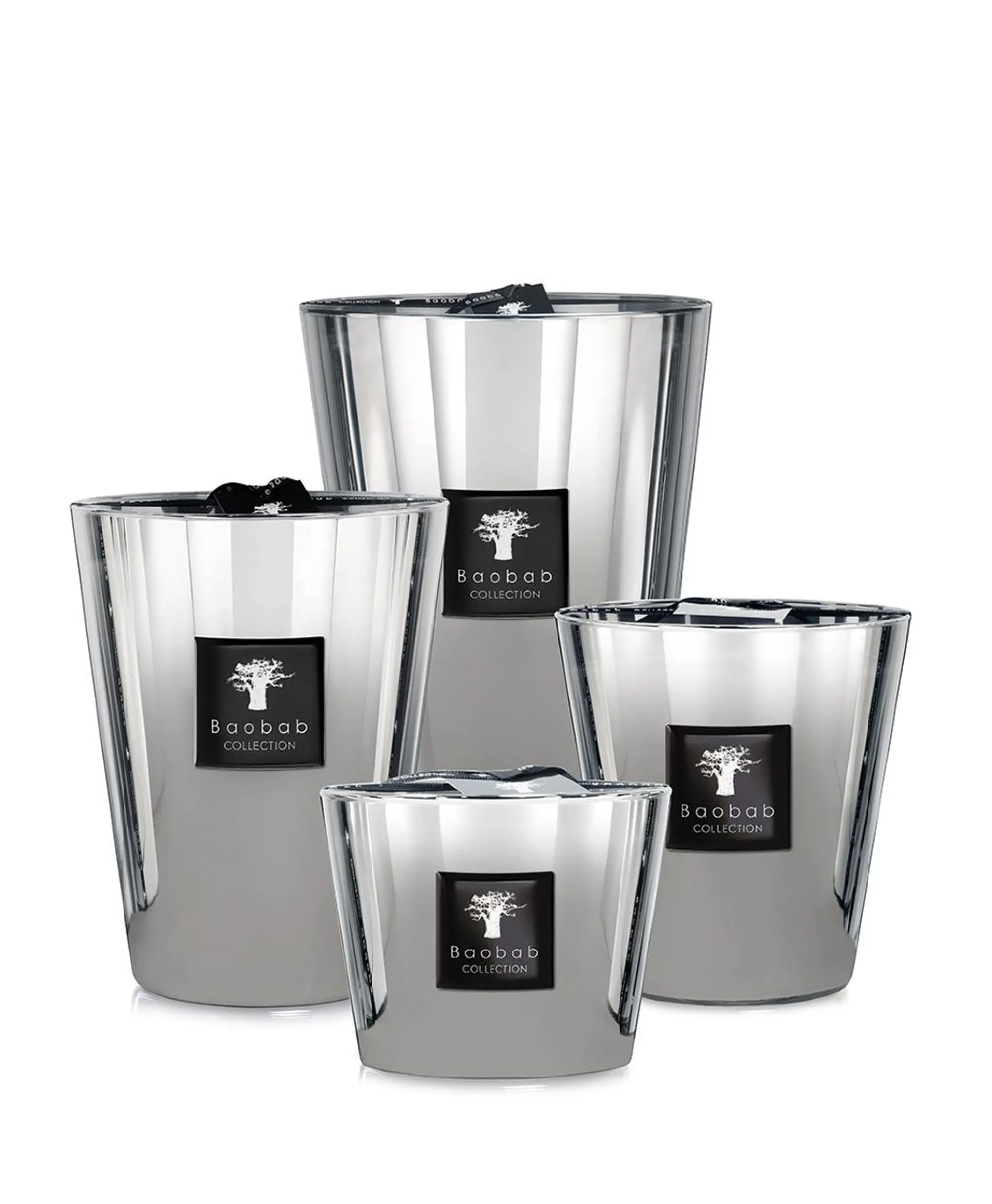 Baobab Kaars Max 16 Les Exclusives Zilver*Lifestyle Lifestyle