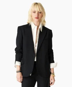 Ba&sh Ba&Sh Blazer Payne Blauw*Dames Blazers