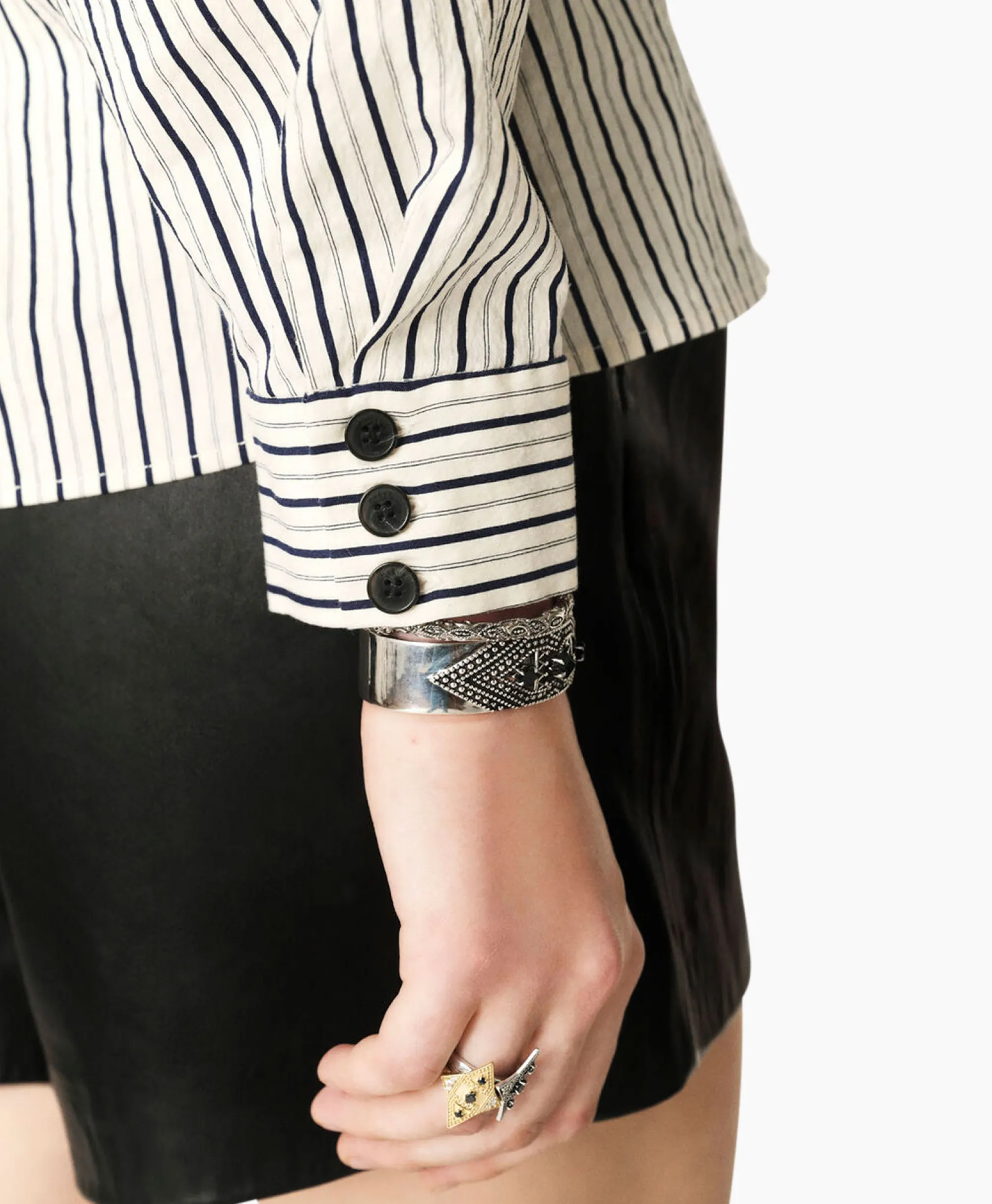 Ba&sh Ba&Sh Blouse Felicia Ecru*Dames Blouses