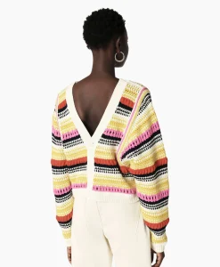 Ba&sh Ba&Sh Gebreide Trui Romy Geel*Dames Truien