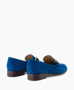 Bibi Lou Loafer Suede Blauw*Dames Instappers