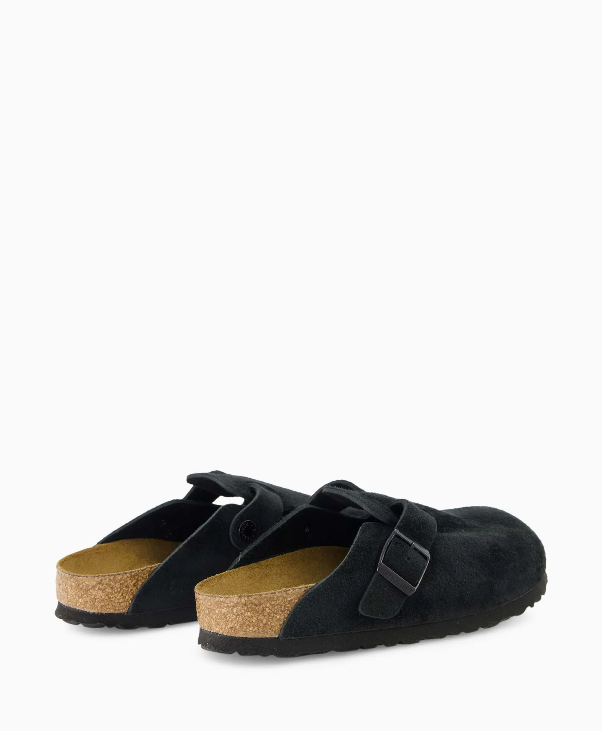 Birkenstock Instapper Boston Sfb Zwart*Dames Instappers
