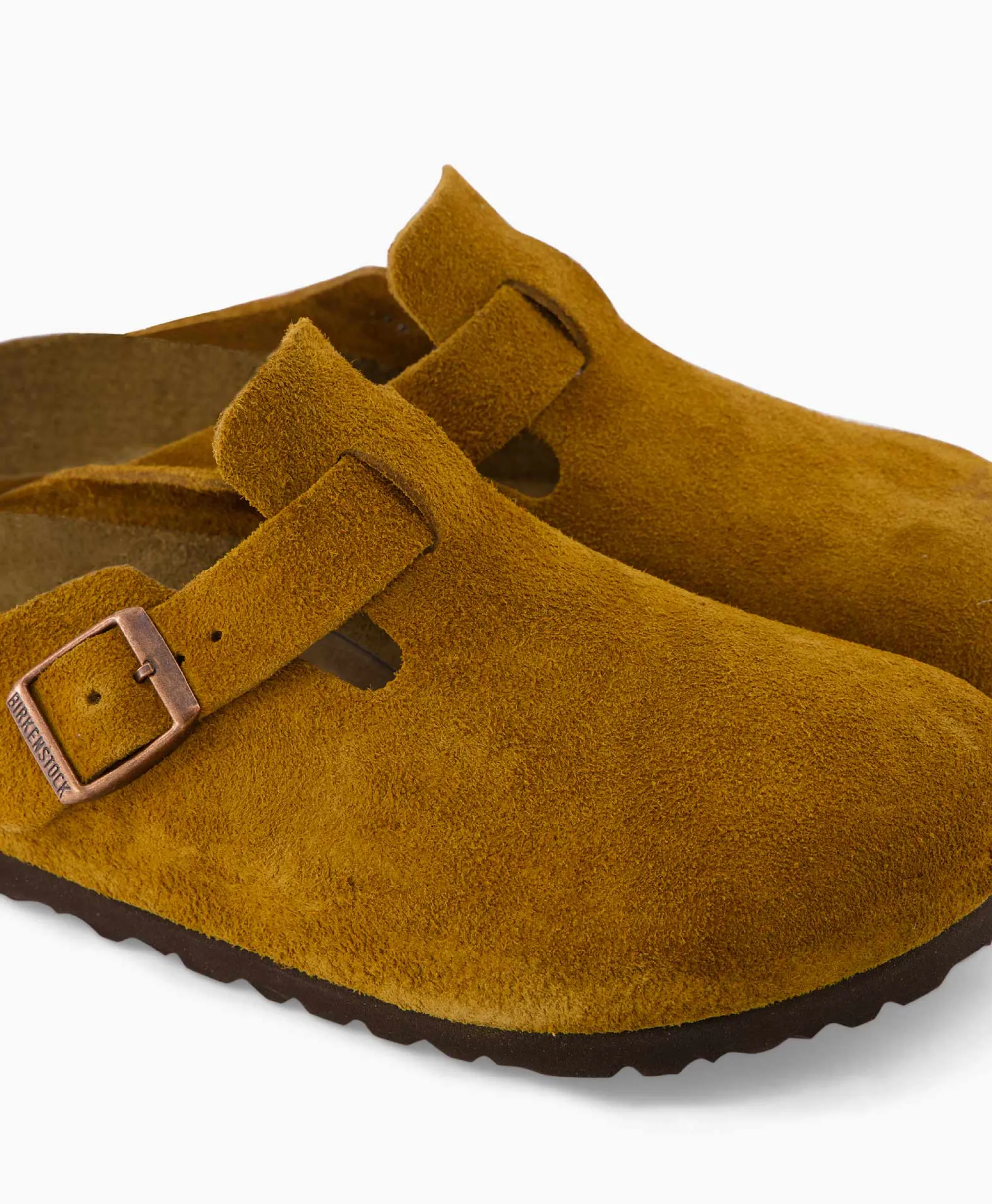 Birkenstock Instapper Boston Sfb Bruin*Dames Instappers