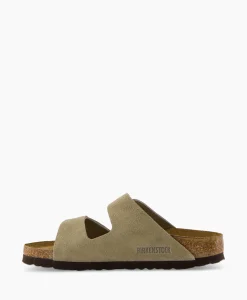 Birkenstock Sandaal Zonder Hak Arizona Sfb Taupe*Dames Sandalen