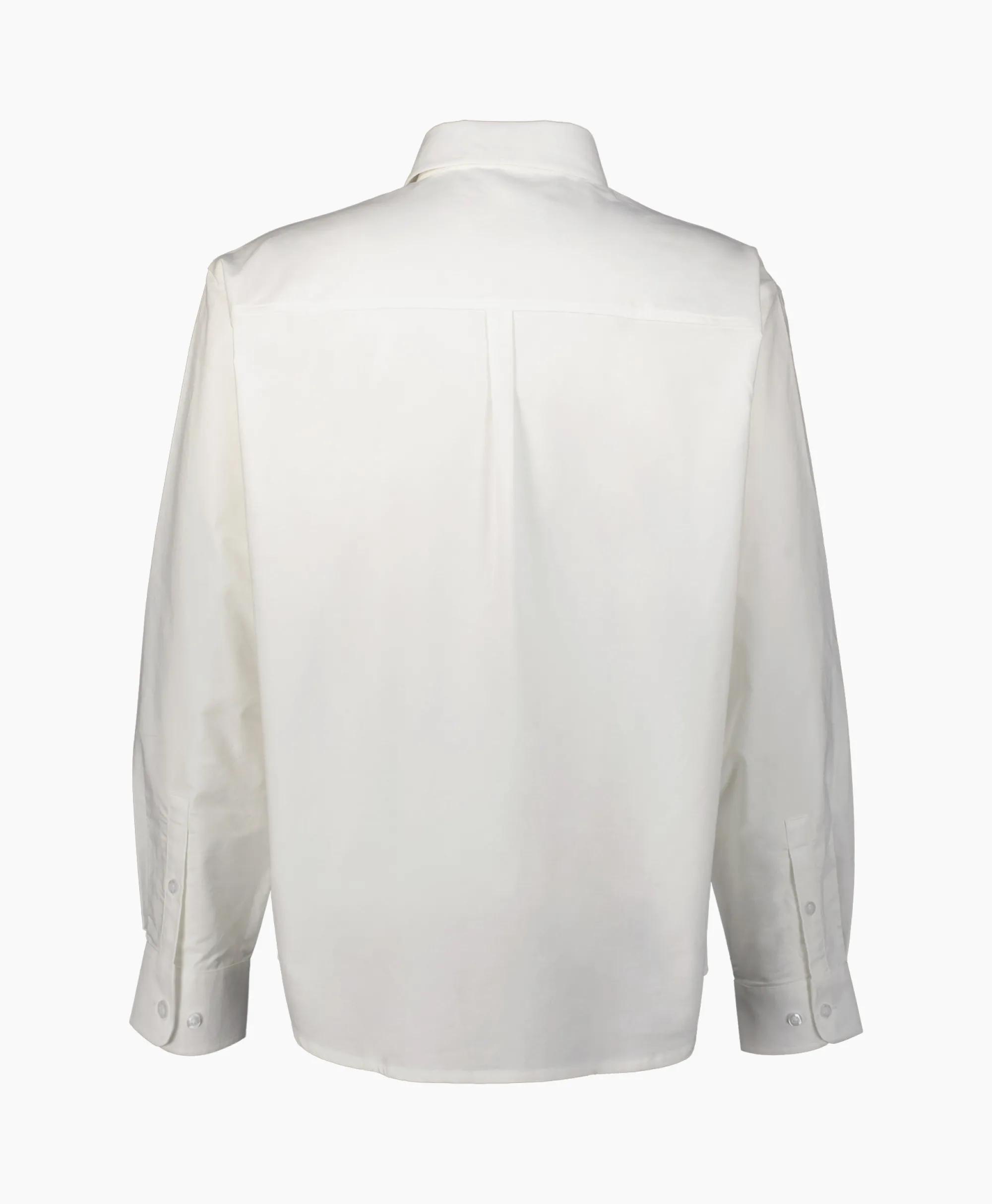 Bram's Fruit Bram's Fruit Overhemd Oxford Shirt Wit*Heren T-Shirts