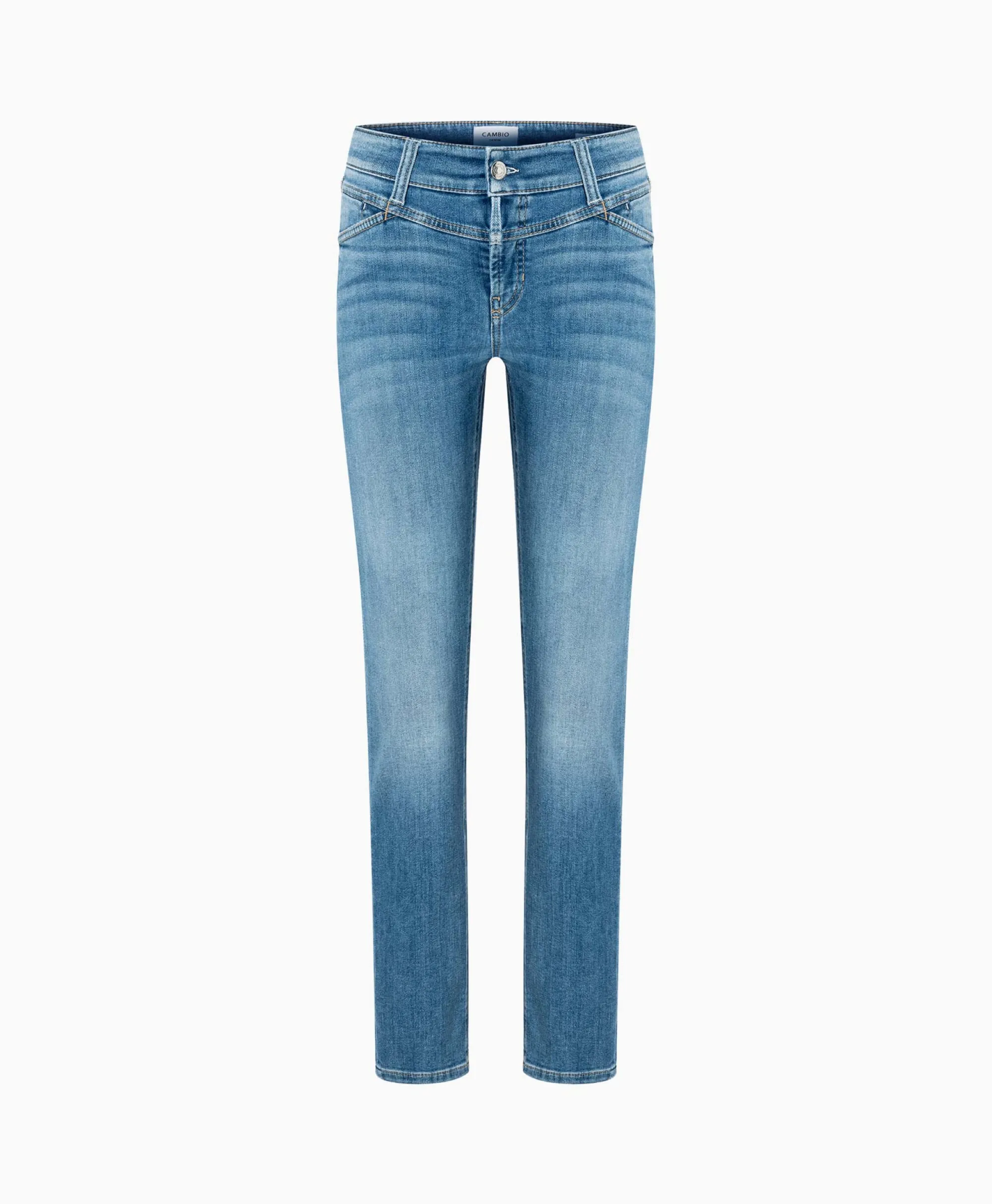 Cambio Jeans Parla Shaping Highrise Superstretch Licht Blauw*Dames Broeken