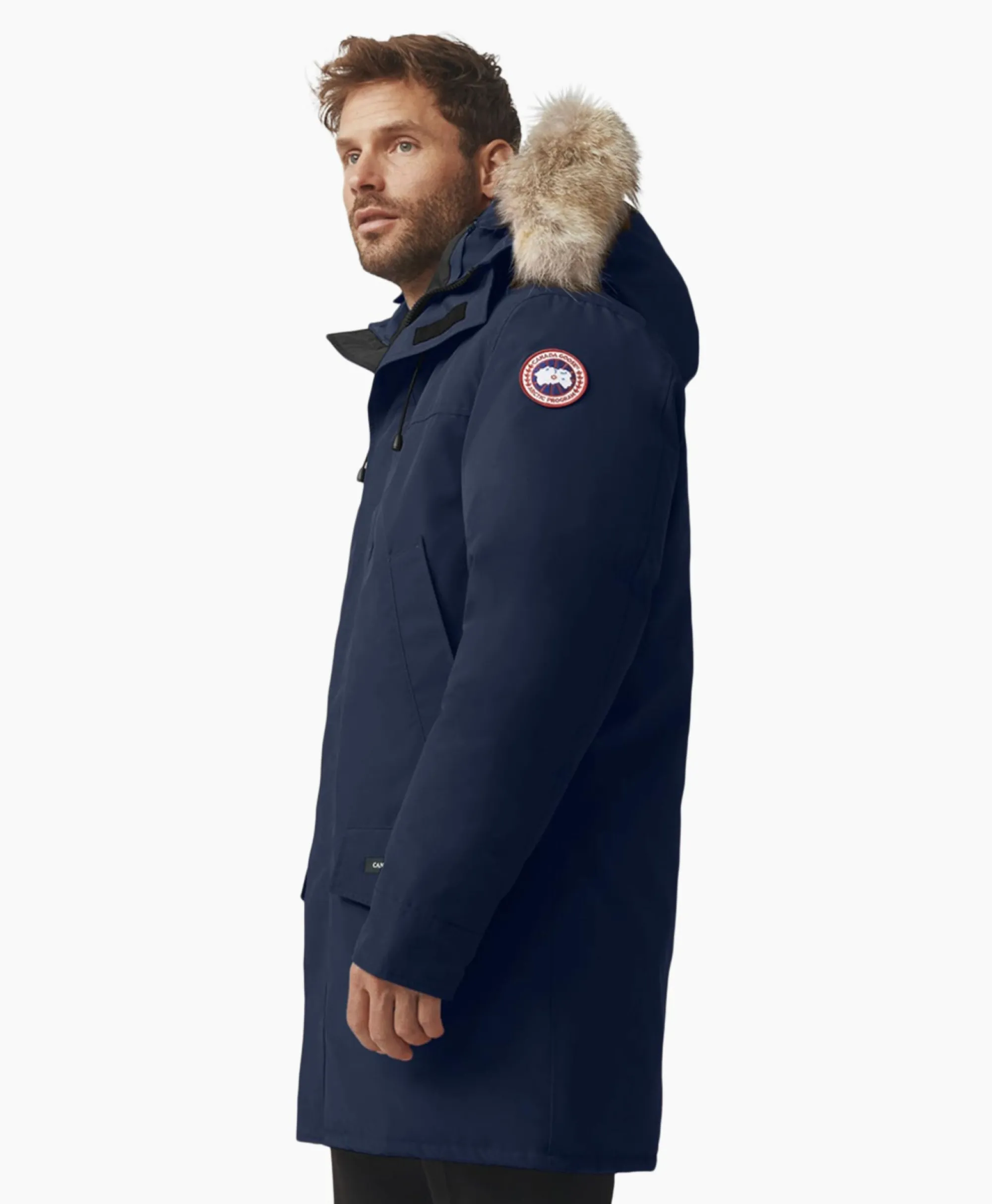 Canada Goose Gewatteerde Jas Langford Parka Blauw*Heren Jassen
