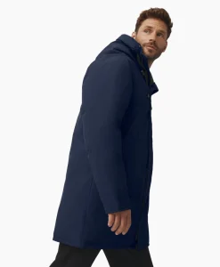 Canada Goose Gewatteerde Jas Langford Parka Blauw*Heren Jassen