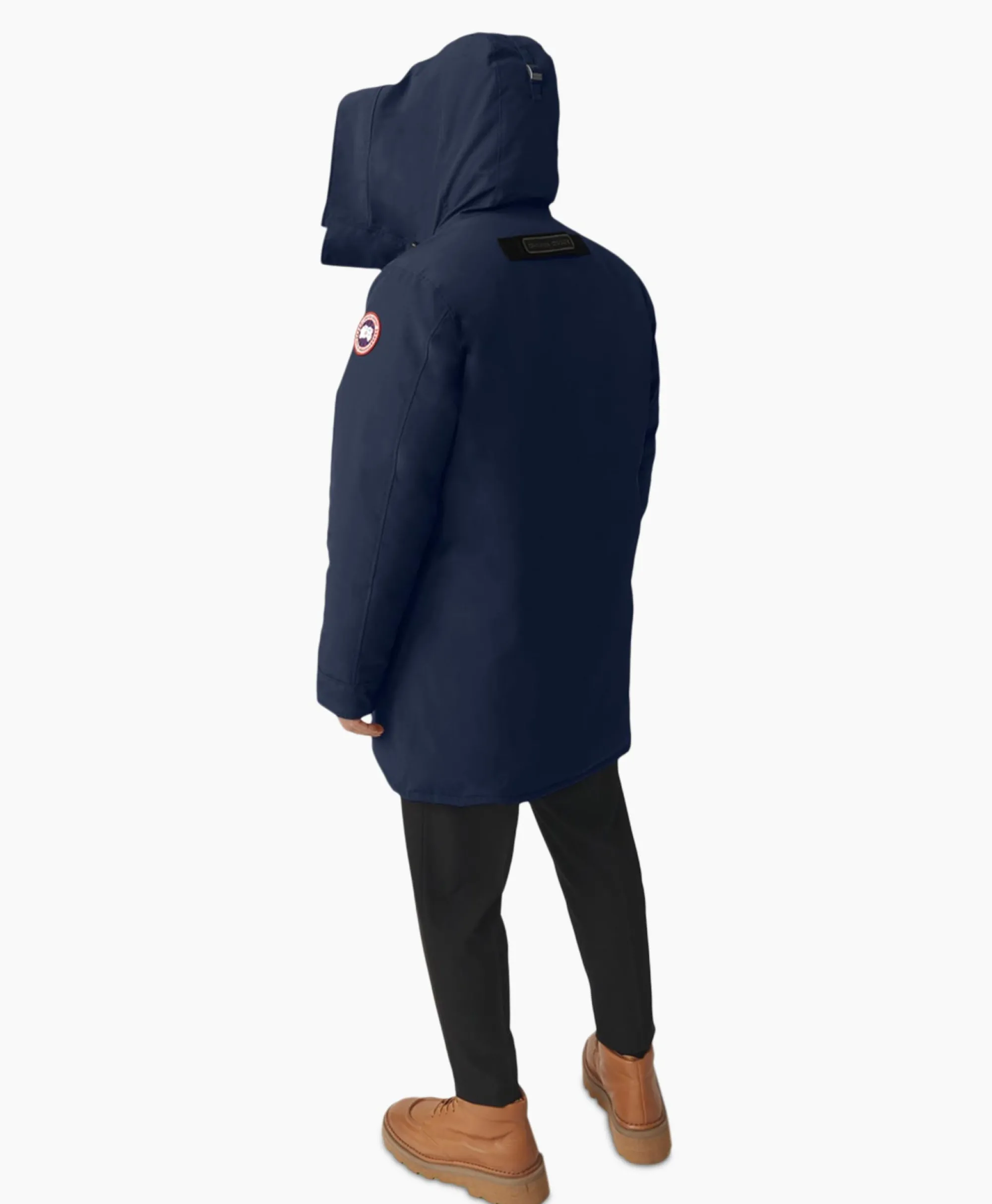 Canada Goose Gewatteerde Jas Langford Parka Blauw*Heren Jassen