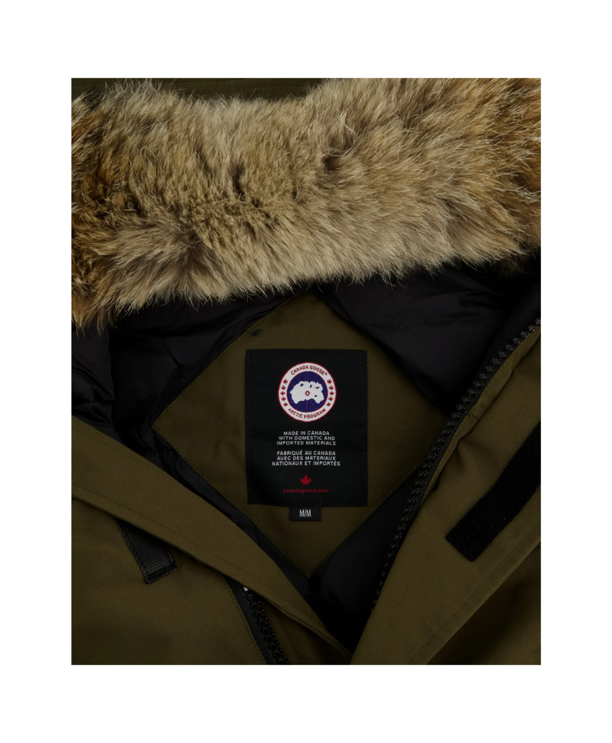 Canada Goose Gewatteerde Jas Langford Parka Donker Groen*Heren Jassen