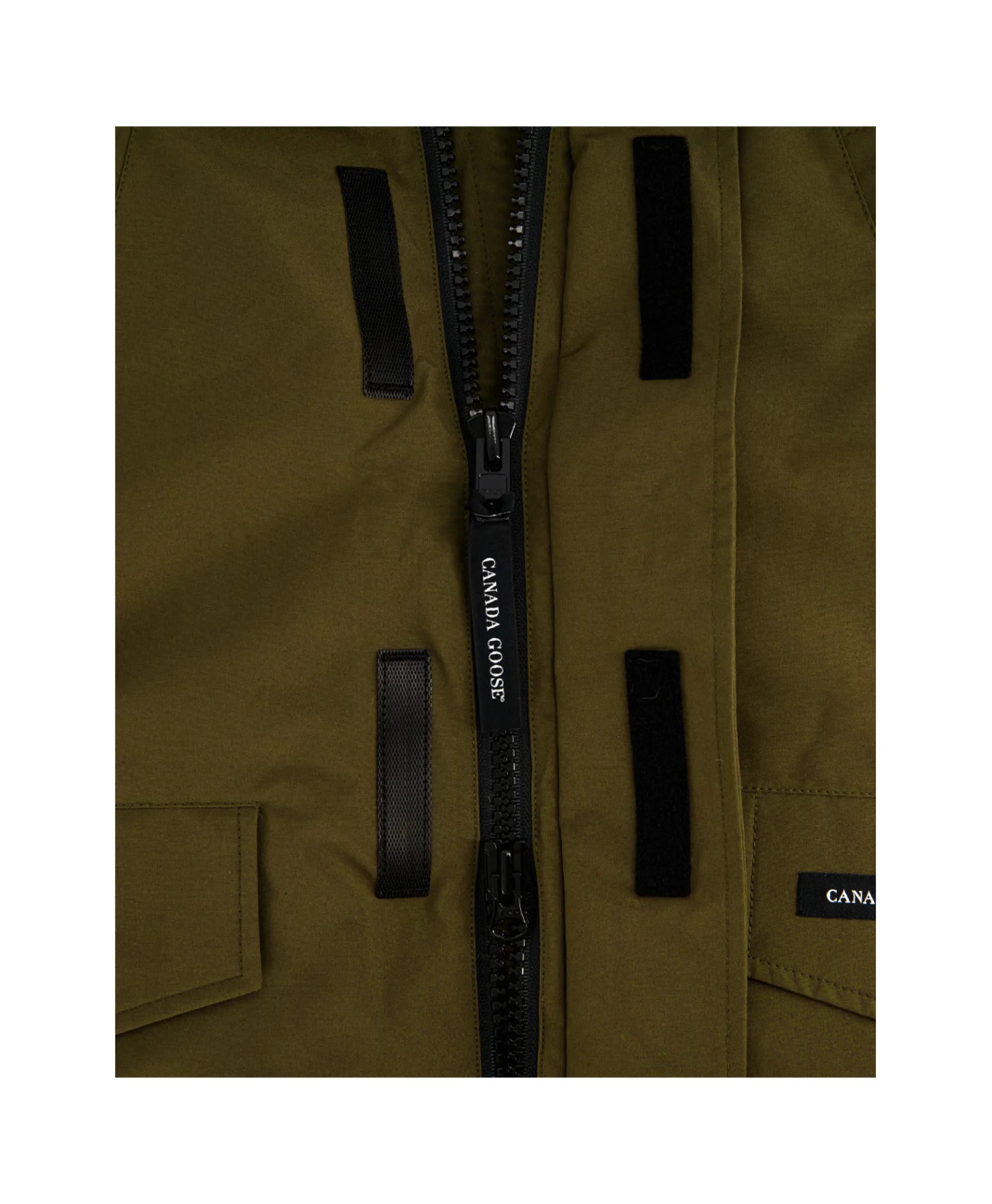 Canada Goose Gewatteerde Jas Langford Parka Donker Groen*Heren Jassen