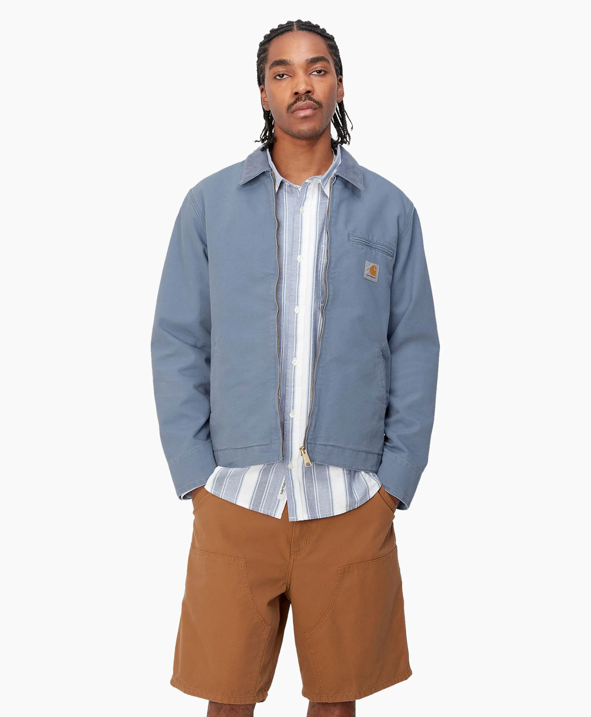 Carhartt Wip Jack Detroit Blauw*Heren Jassen