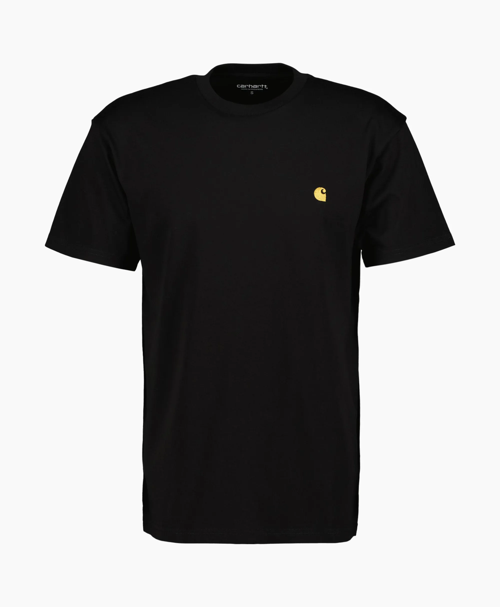Carhartt Wip T-Shirt S/S Chase Zwart*Heren T-Shirts
