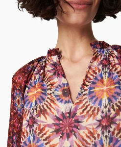 Chufy Blouse Lena Bordeaux*Dames Blouses