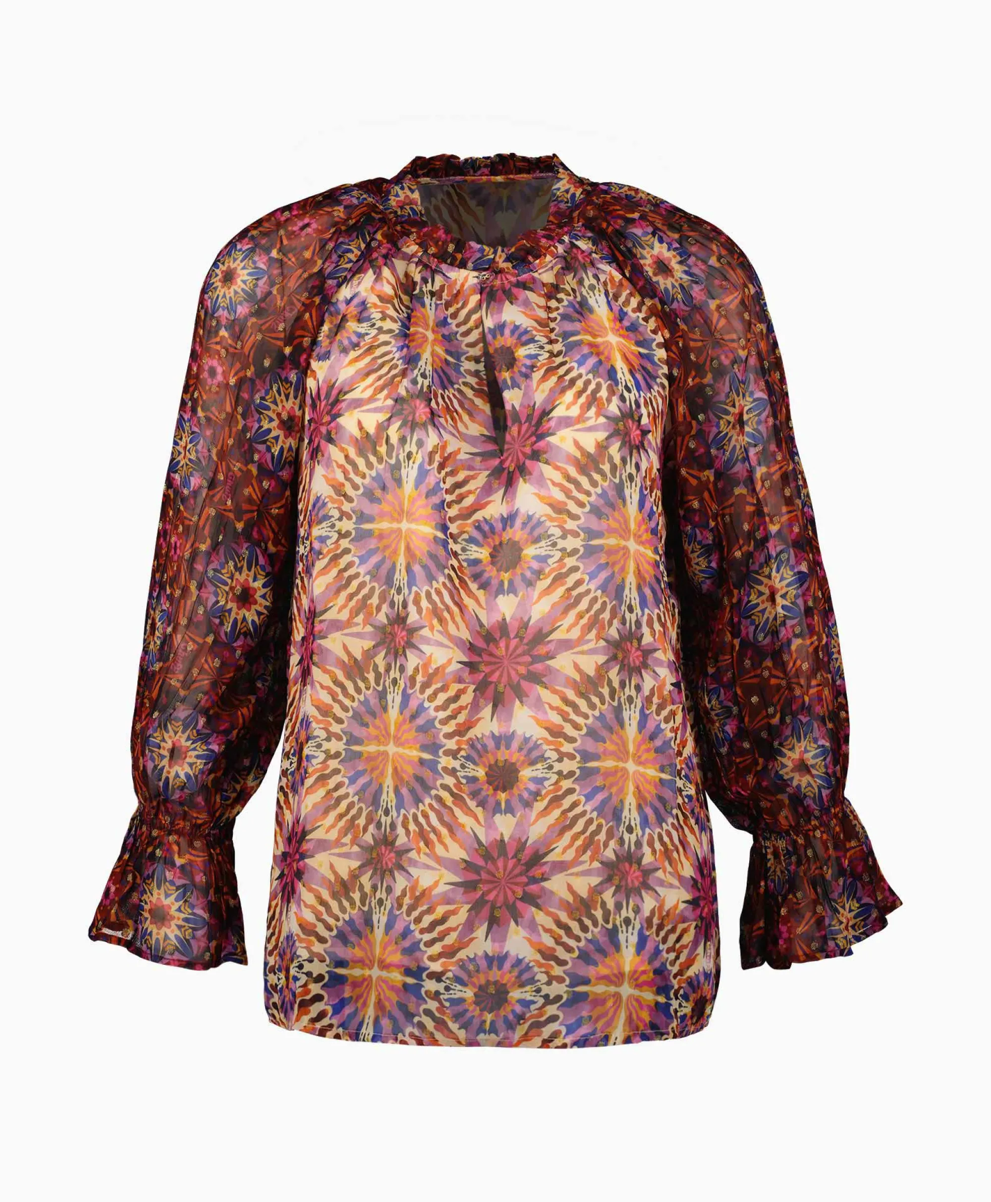 Chufy Blouse Lena Bordeaux*Dames Blouses