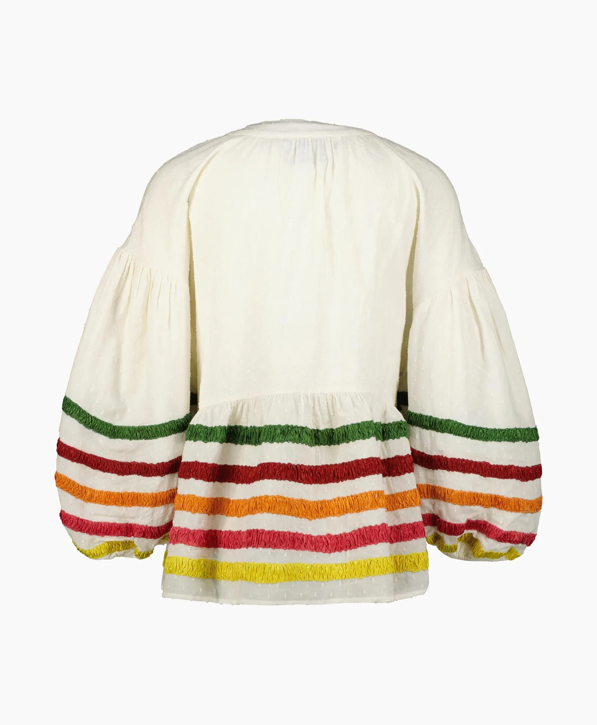 Chufy Blouse Liberty Embroidered Off White*Dames Blouses