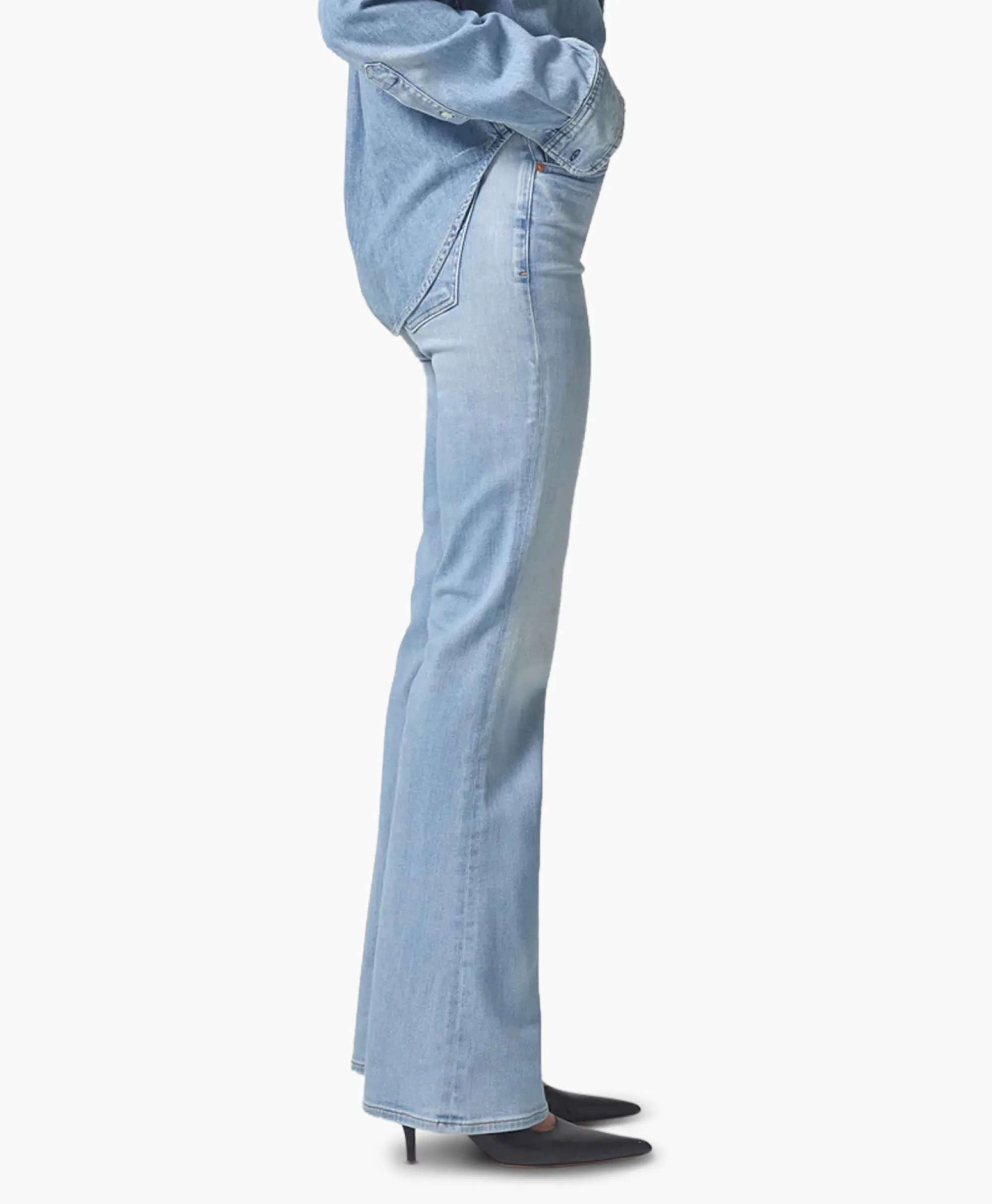 Citizens Of Humanity Flared Broek Isola Flare Blauw*Dames Broeken