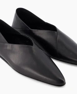 Closed Ballerina Zwart*Dames Instappers