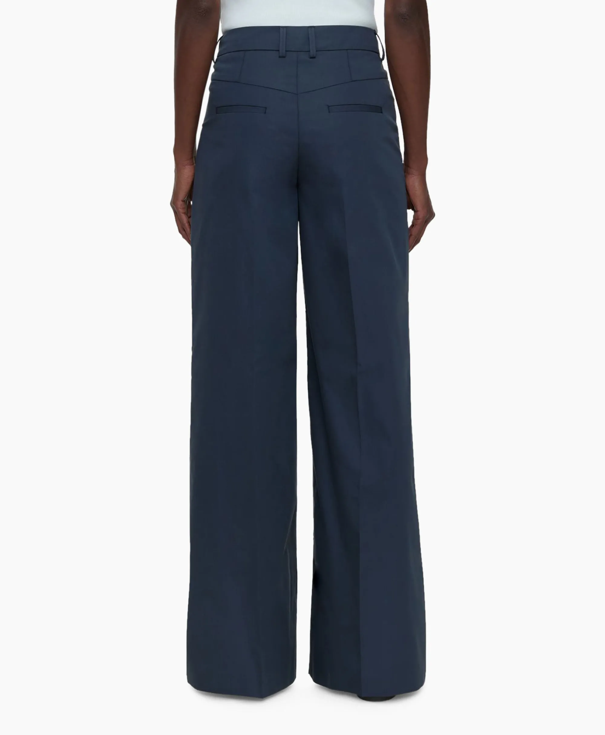 Closed Pantalon Veola Blauw*Dames Broeken