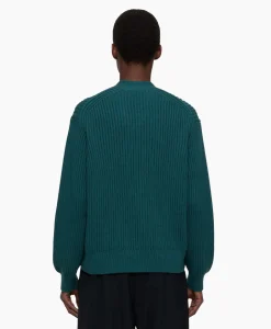 Closed Vest Wrap Long Sleeves Groen*Dames Vesten