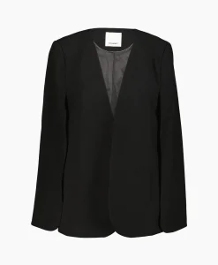 Co'couture Co'Couture Blazer Volacc Cape Zwart*Dames Blazers