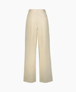 Co'couture Co'Couture Pantalon Vola Long Pleat Beige*Dames Broeken