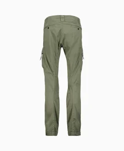 Cp Company Cargobroek Stetch Sateen Ergonomic Groen*Heren Broeken