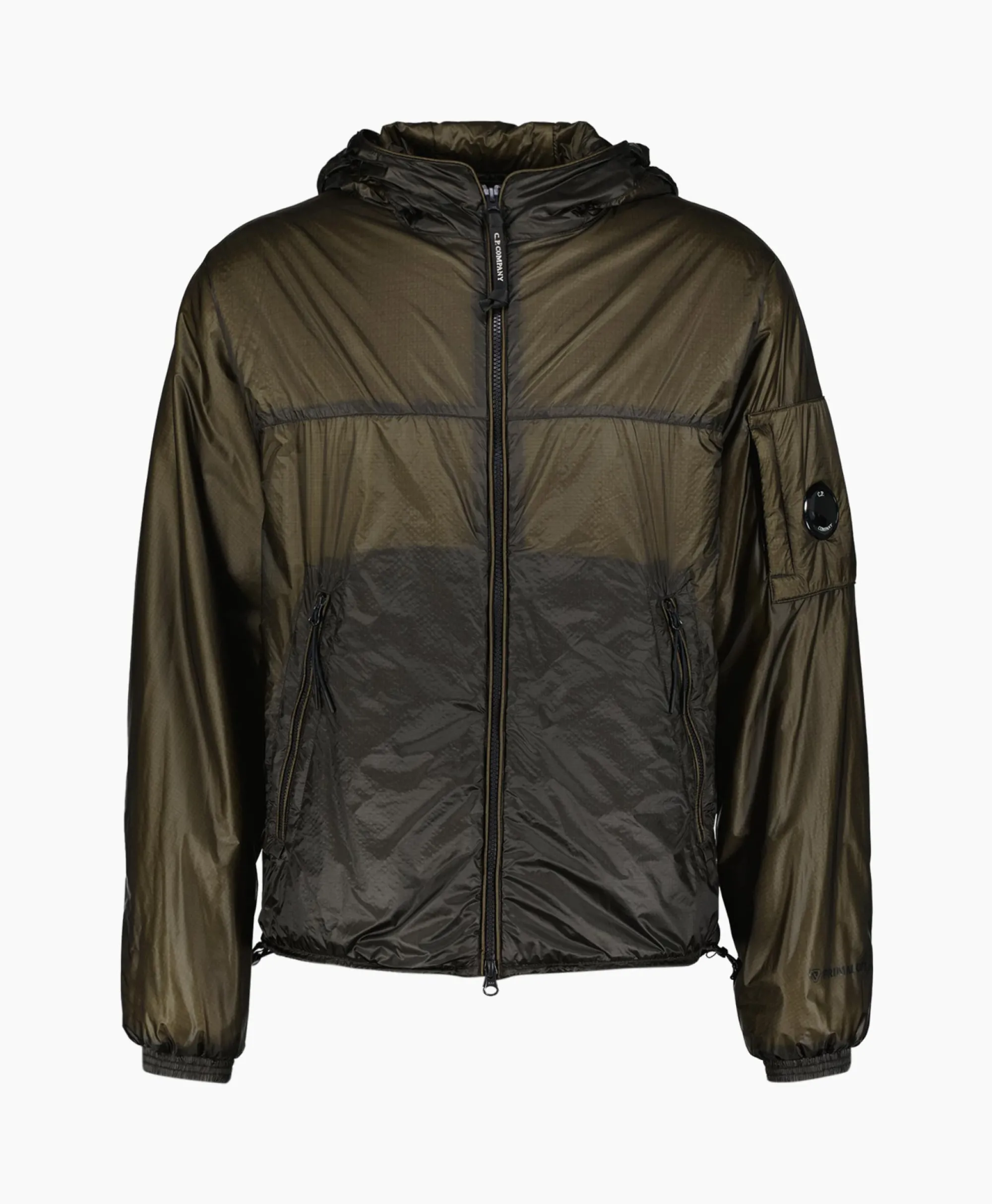Cp Company Jack Nada Shell Hooded Groen*Heren Jassen