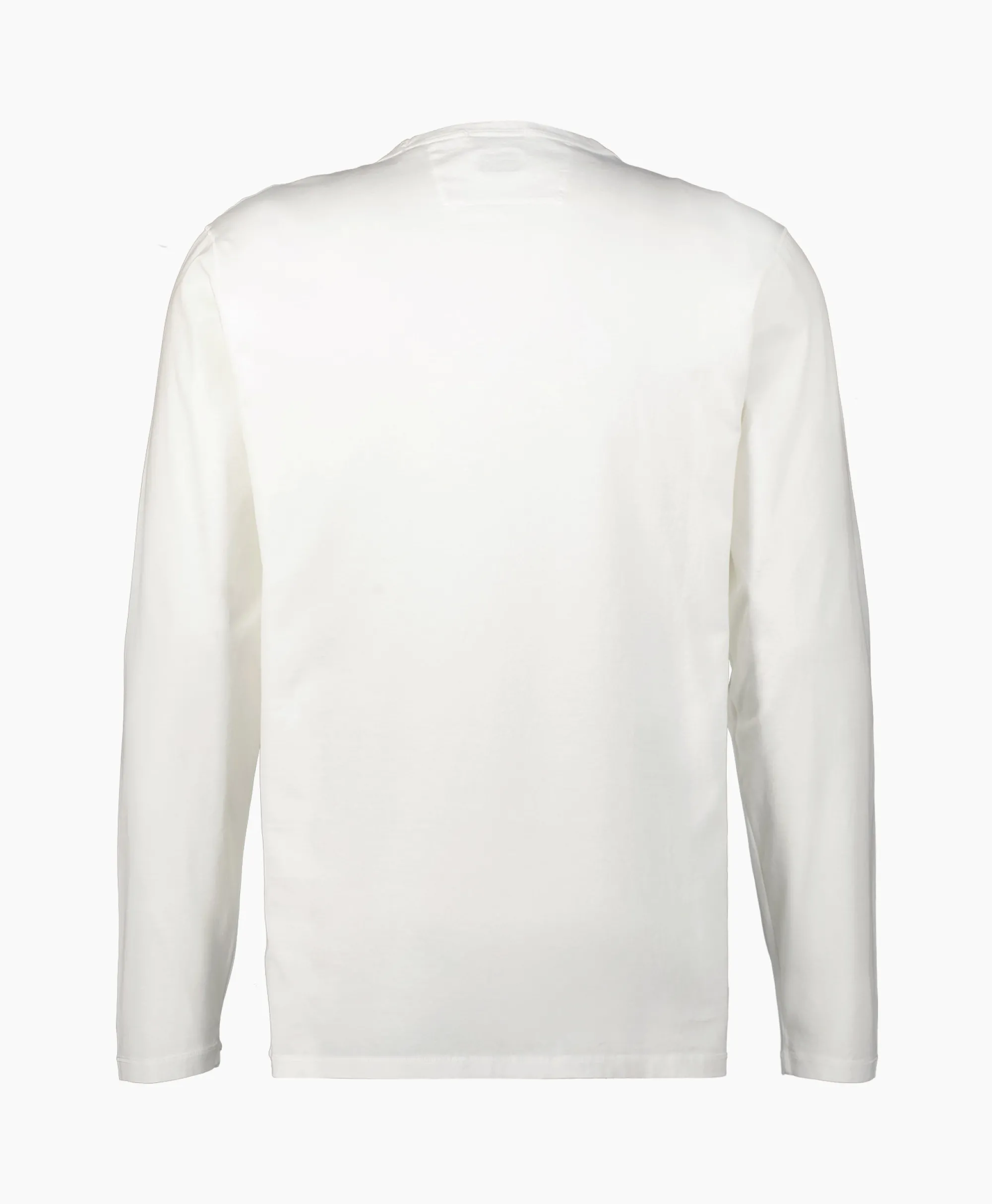 Cp Company Longsleeve Mercerized Jersey Wit*Heren T-Shirts