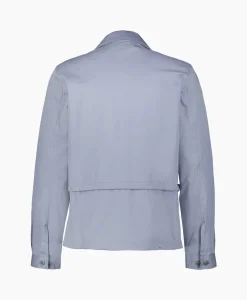 Cp Company Overhemd Metropolis Garbadine Pocket Shirt Blauw*Heren Overhemden