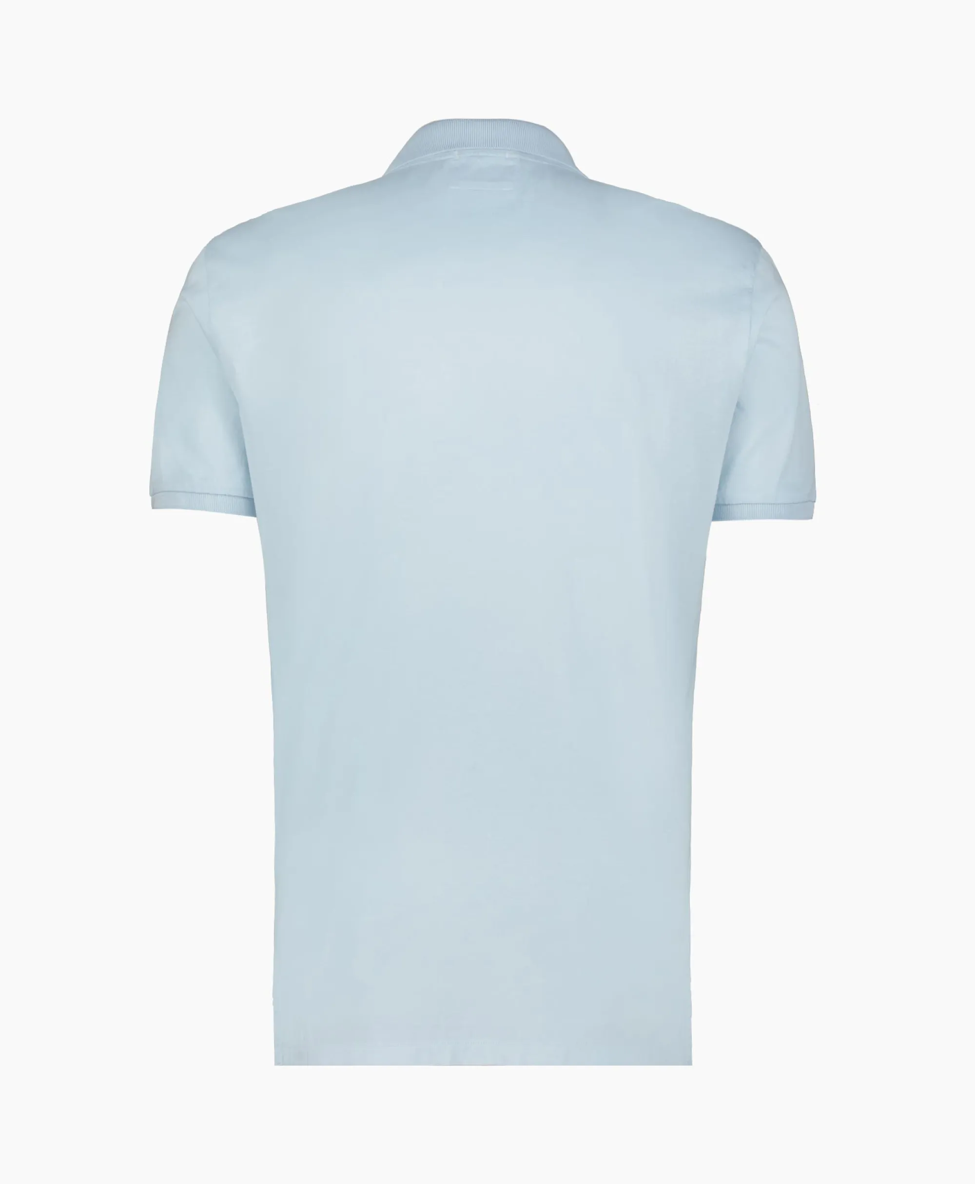 Cp Company Polo Mercerized Jersey Licht Blauw*Heren Polo's