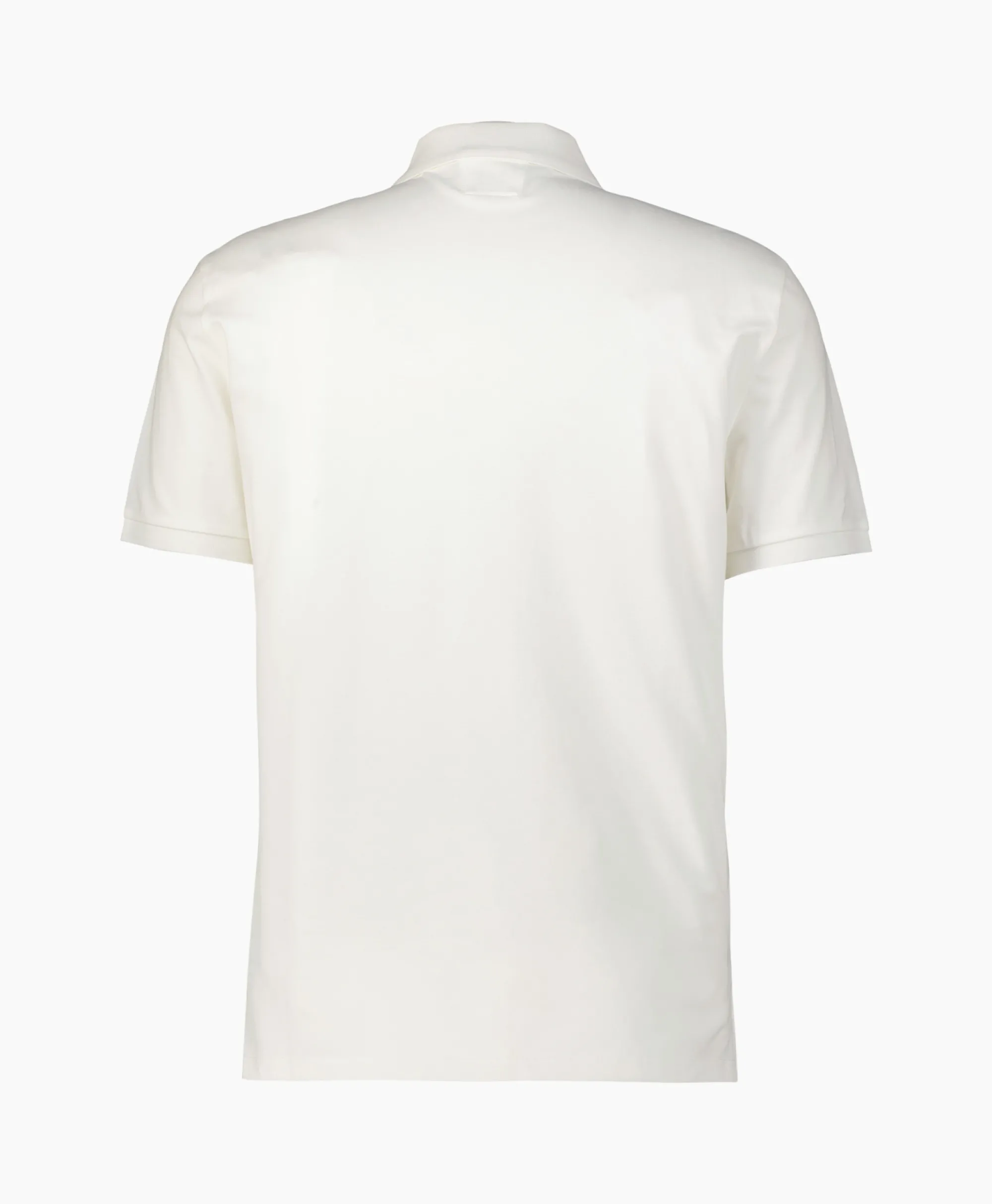 Cp Company Polo Stretch Piquet Regular Wit*Heren Polo's
