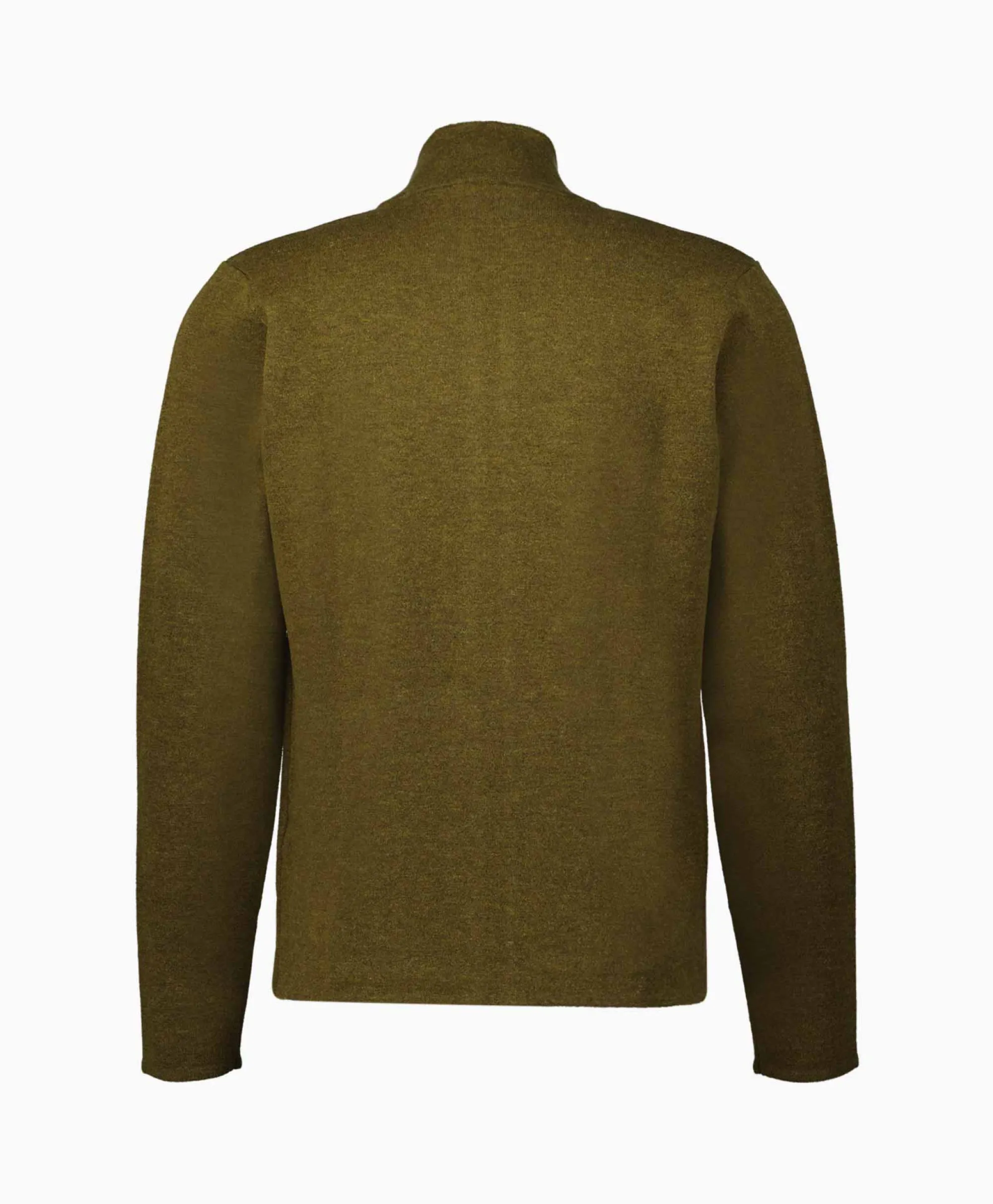 Cp Company Pullover Double Zipped Knit Groen*Heren Truien
